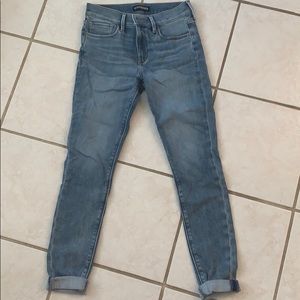 Express Denim Leggings